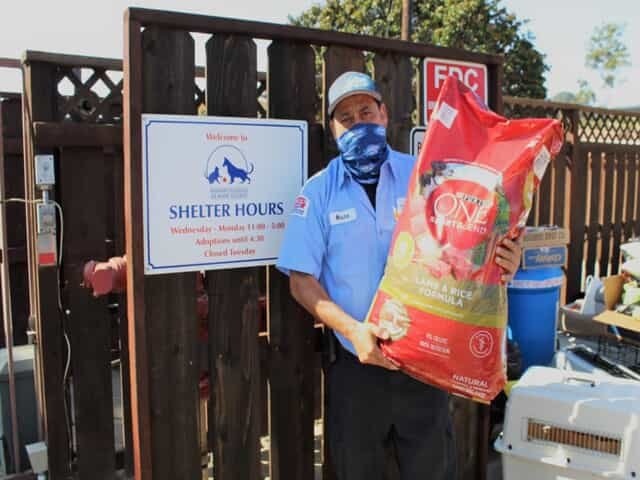 John Stevenson Plumbing donation to Rancho Coastal Humane Society