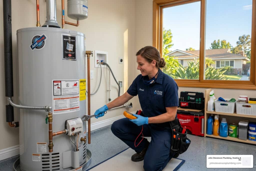 water heater services in irvine ca