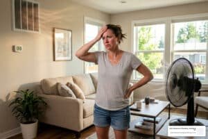 why is my ac blowing warm air