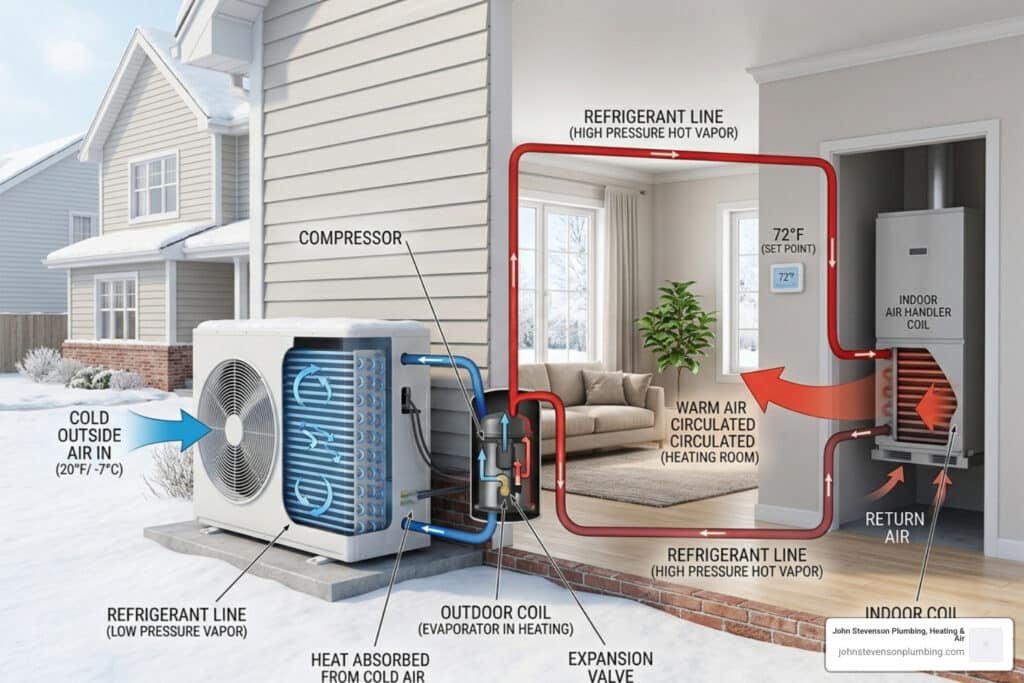 how does a heat pump work