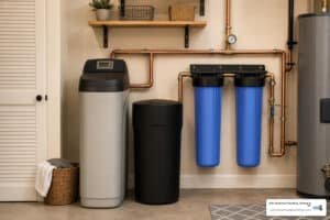 can you have both a water softener and filter